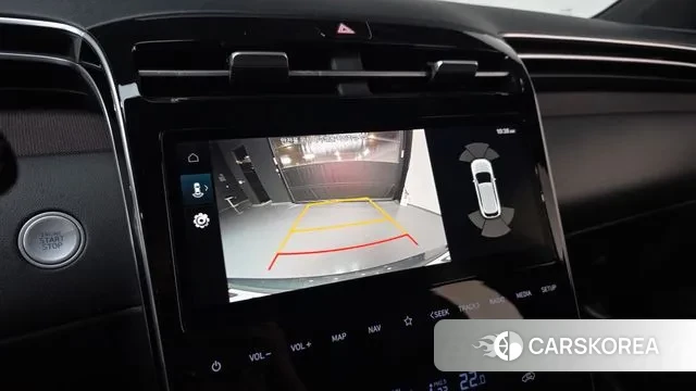 Hyundai Tucson Hybrid (NX4) 2021 Зеленый из Кореи, фото 6