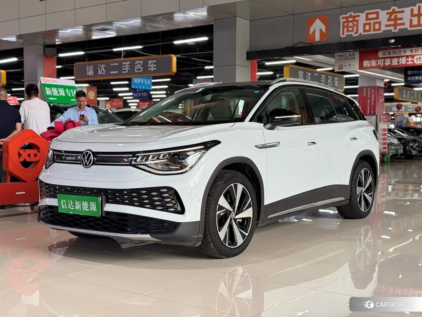 Volkswagen ID.6 X 2023 Белый из Китая, фото 6