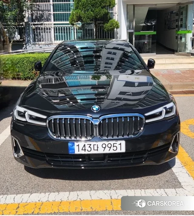 BMW 5 Series (G30) 2023 Черный из Кореи, фото 6