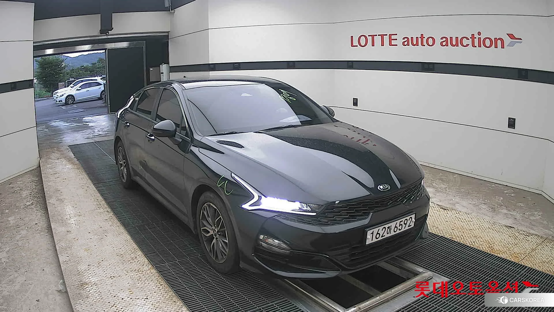 Kia K5 2021 Aurora Black Pearl из Кореи, фото 6