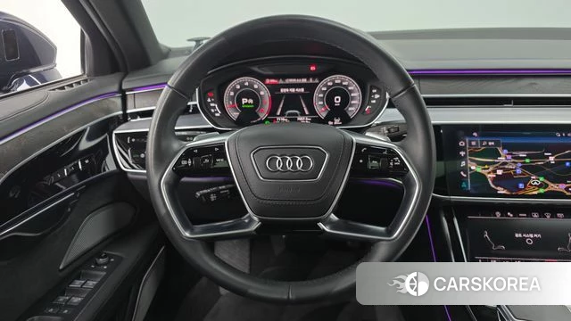 Audi A8 (D5) 2023 Синий из Кореи, фото 6