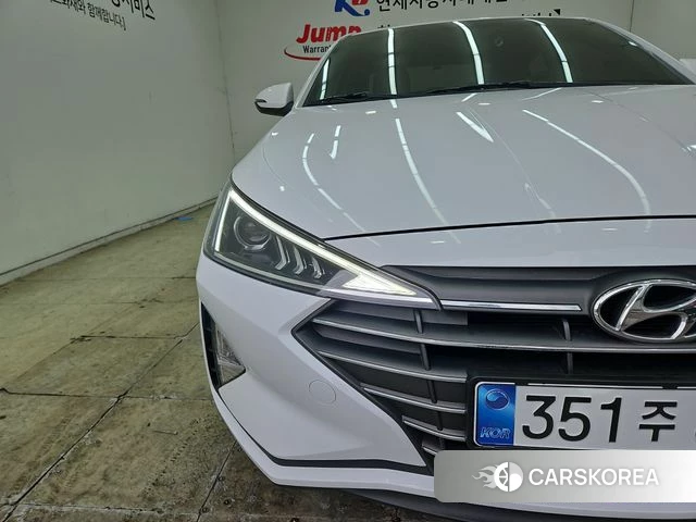 Hyundai The New Avante AD 2019 Белый из Кореи, фото 6