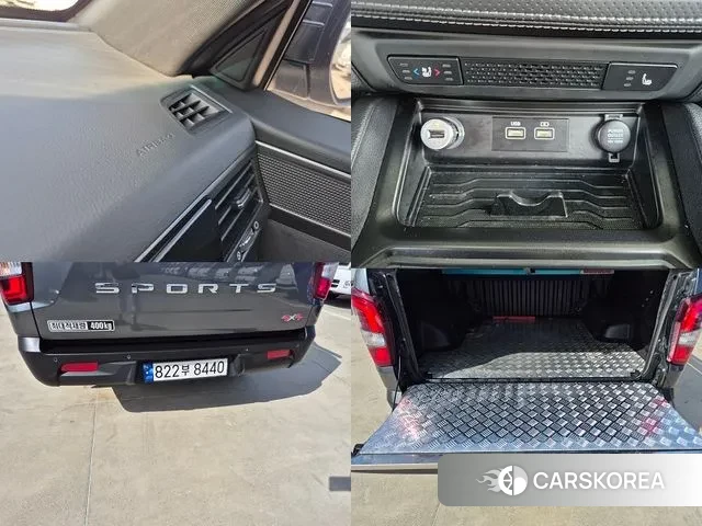 Ssangyong The New Rexton Sport 2023 Серый из Кореи, фото 6