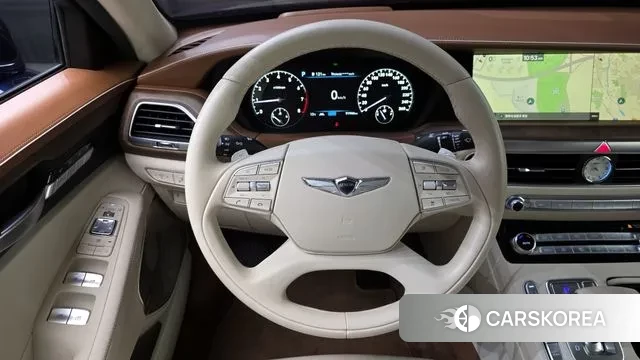 Genesis G90 2021 Синий из Кореи, фото 6