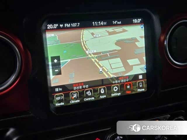 Jeep Gladiator (JT) 2021 Красный из Кореи, фото 6