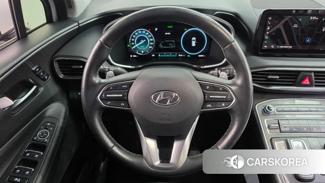 Hyundai The New Santa Fe 2023 Белый из Кореи, фото 6