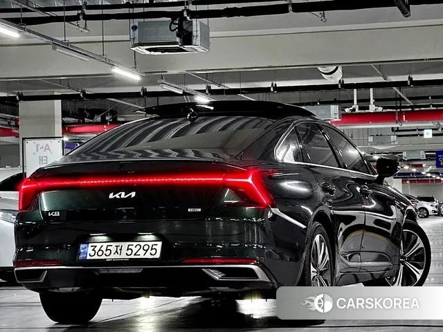 Kia K8 Hybrid 2022 Темно-зеленый из Кореи, фото 6