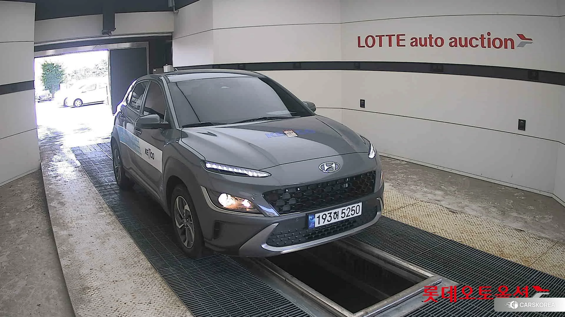 Hyundai Kona Hybrid 2023 Galactic Grey Metallic из Кореи, фото 6