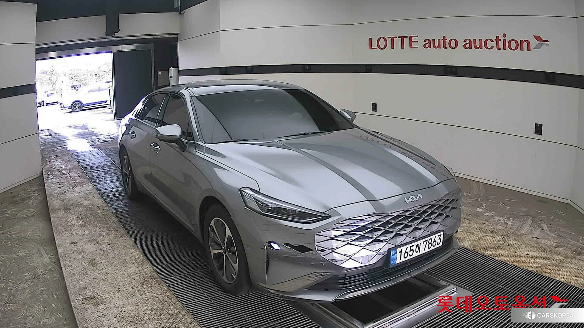 Kia K8 Hybrid 2022 Steelgray из Кореи, фото 6