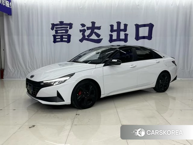 Hyundai Elantra 2023 Белый из Китая, фото 6