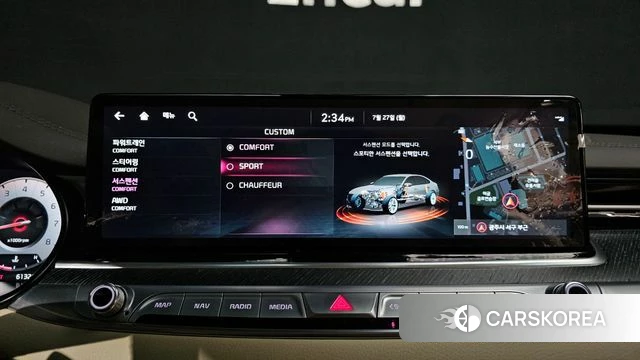 Kia The New K9 2nd generation 2021 Черный из Кореи, фото 6
