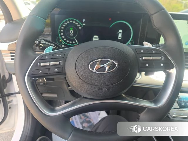 Hyundai The New Grandeur IG Hybrid 2022 Белый из Кореи, фото 6