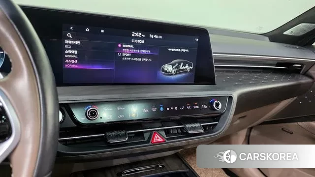 Kia K8 Hybrid 2022 Серый из Кореи, фото 6