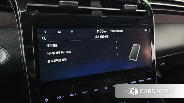 Hyundai Tucson Hybrid (NX4) 2021 Черный из Кореи, фото 6