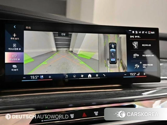 BMW 7 Series (G70) 2024 Черный из Кореи, фото 6