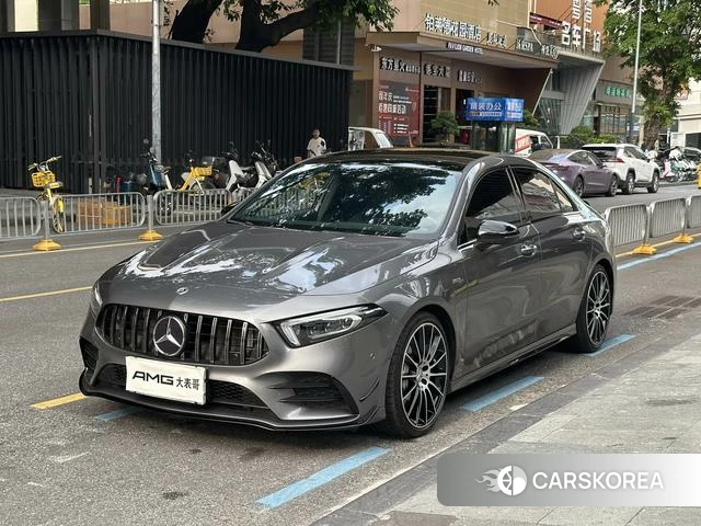 Mercedes-Benz Class A AMG 2023 Темно-серый из Китая, фото 6
