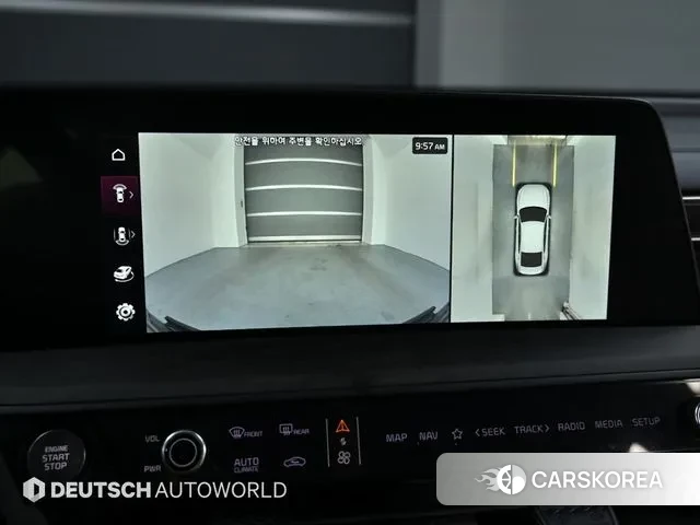 Kia K8 Hybrid 2021 Черный из Кореи, фото 6