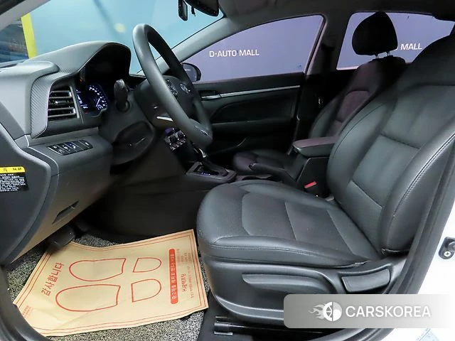 Hyundai The New Avante AD 2019 Белый из Кореи, фото 6