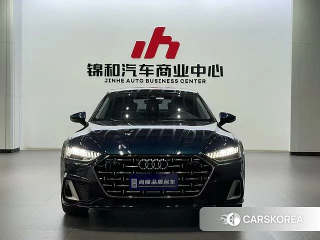 Audi A7L 2023 Синий из Китая, фото 6