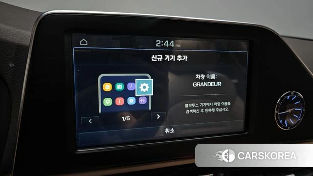 Hyundai Grandeur IG 2018 Черный из Кореи, фото 6