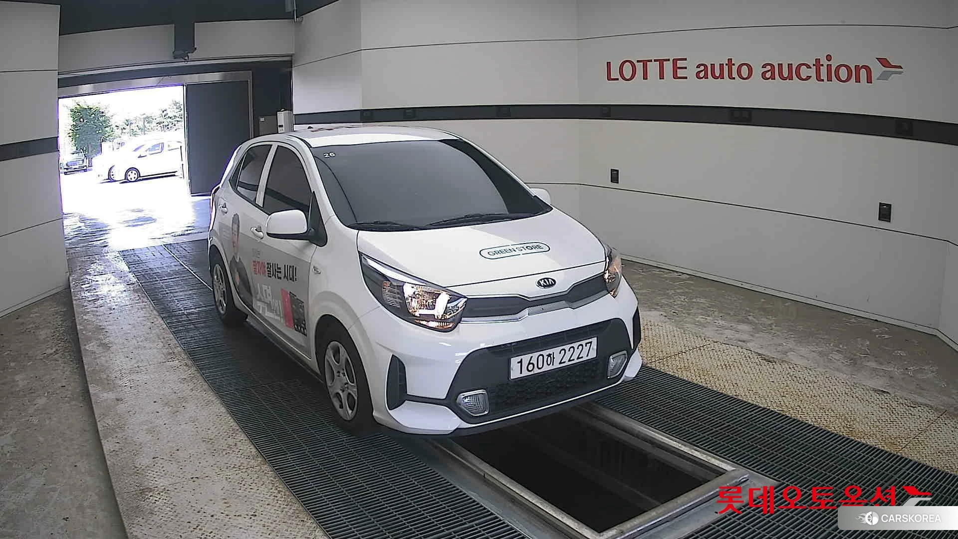 Kia Morning 2021 Clear White из Кореи, фото 4