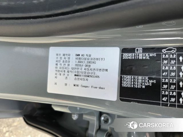 Mini Cooper 2020 Серый из Кореи, фото 6