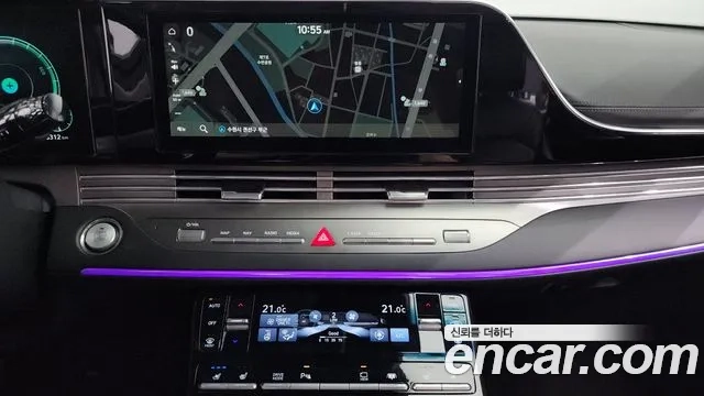 Hyundai The New Grandeur IG Hybrid 2020 Черный из Кореи, фото 6