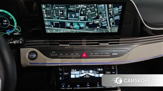 Hyundai The New Grandeur IG Hybrid 2021 Белый из Кореи, фото 6