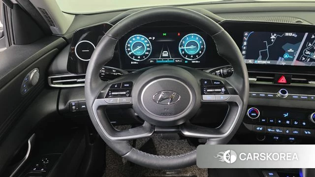 Hyundai Avante (CN7) 2022 Белый из Кореи, фото 6