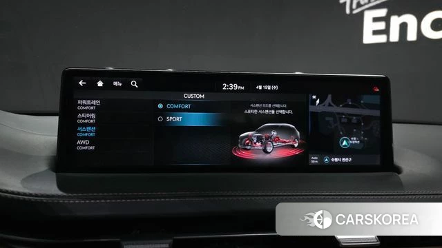 Genesis GV70 2021 Синий из Кореи, фото 6