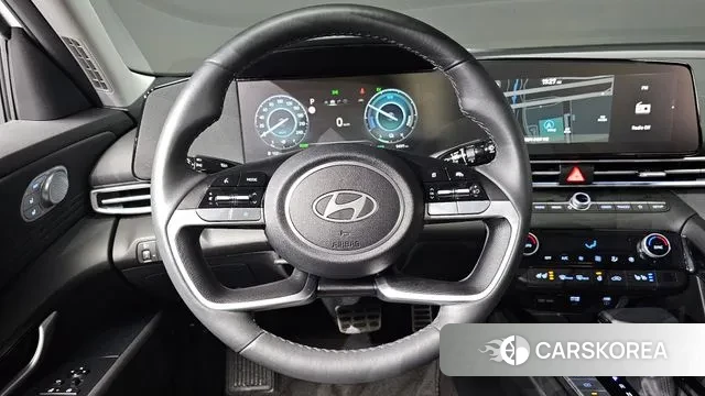 Hyundai The New Avante Hybrid (CN7) 2025 Белый из Кореи, фото 6