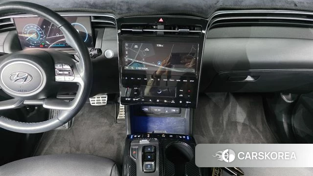 Hyundai Tucson Hybrid (NX4) 2022 Белый из Кореи, фото 6