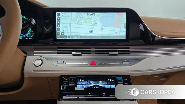 Hyundai The New Grandeur IG Hybrid 2022 Черный из Кореи, фото 6