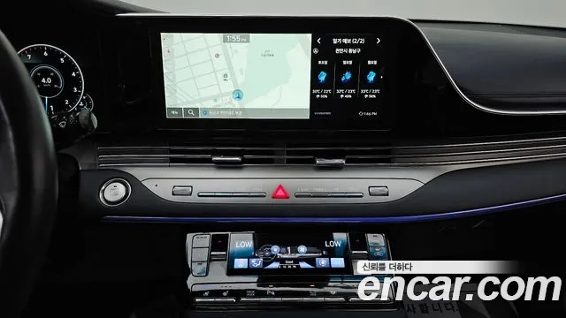 Hyundai The New Grandeur IG 2020 Синий из Кореи, фото 6