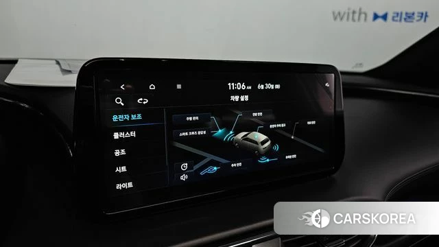 Hyundai The New Santa Fe 2022 Черный из Кореи, фото 6