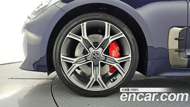 Kia Stinger 2019 Синий из Кореи, фото 6