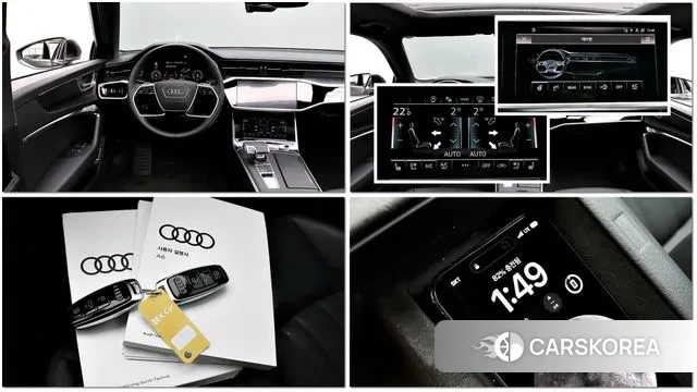 Audi A6 (C8) 2023 Серый из Кореи, фото 6