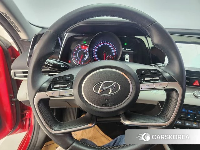 Hyundai Avante (CN7) 2021 Красный из Кореи, фото 6