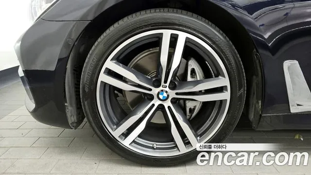 BMW 7 Series (G11) 2018 Черный из Кореи, фото 6