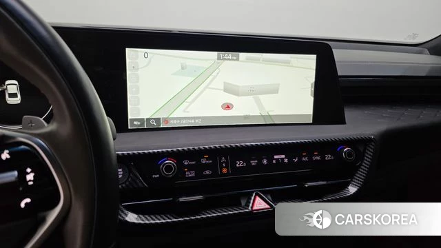 Kia K8 Hybrid 2022 Черный из Кореи, фото 6