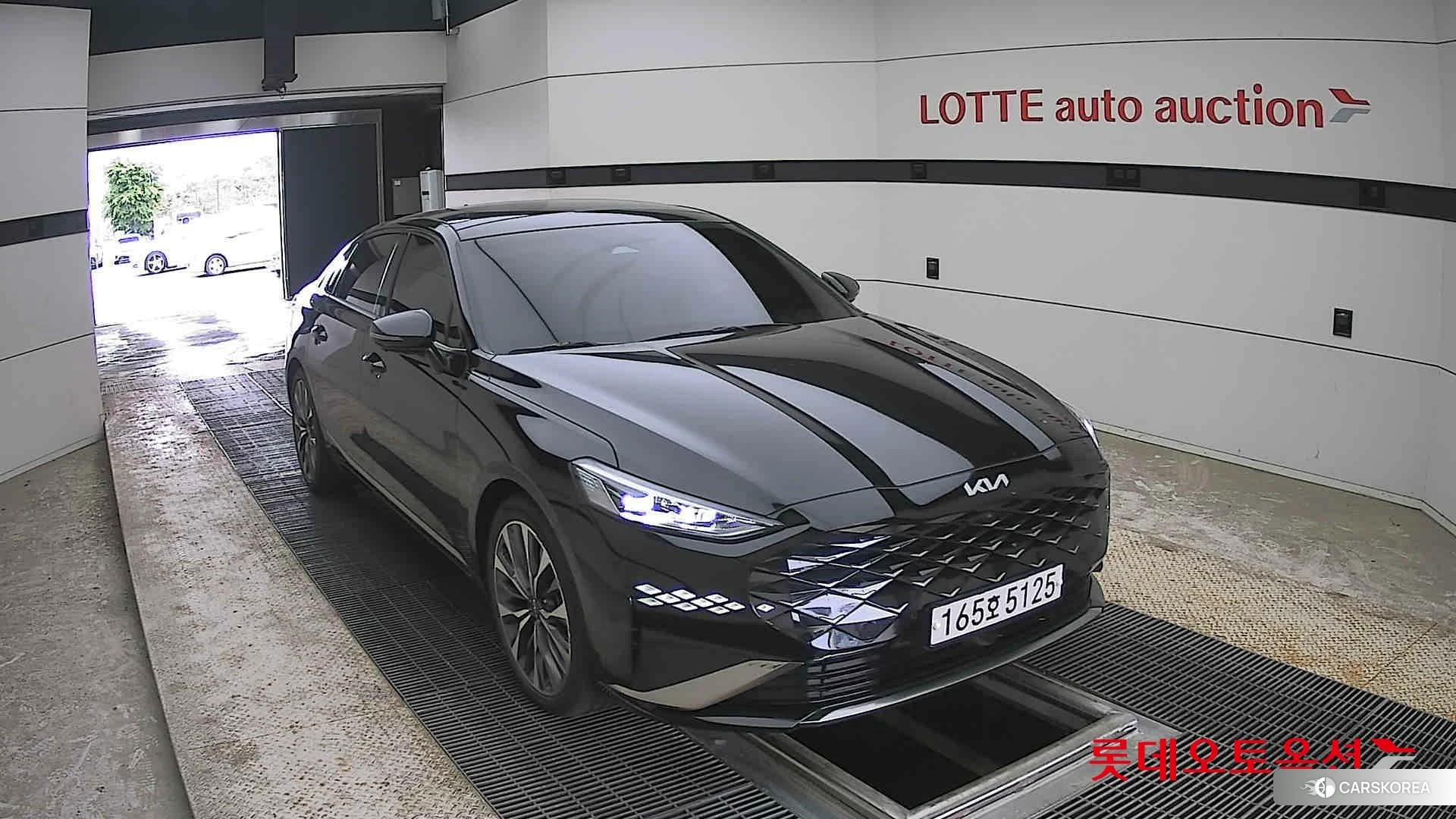 Kia K8 2022 Aurora Black Pearl из Кореи, фото 6