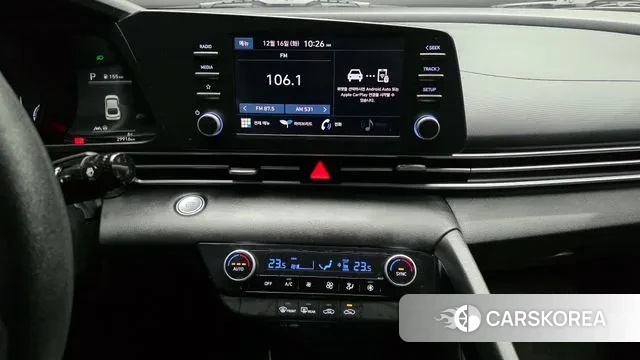 Hyundai Avante Hybrid (CN7) 2022 Серебристо-серый из Кореи, фото 6