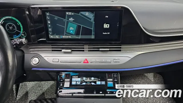 Hyundai The New Grandeur IG Hybrid 2021 Черный из Кореи, фото 6