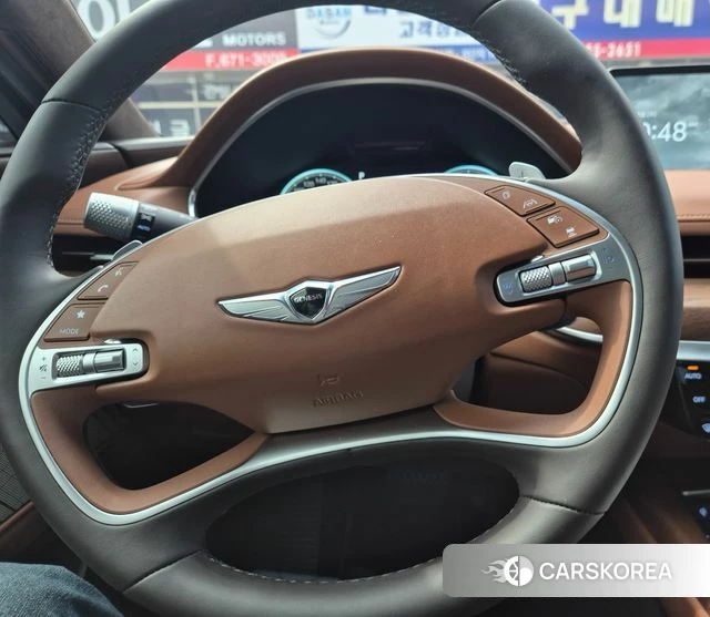 Genesis G80 (RG3) 2023 Темно-зеленый из Кореи, фото 6