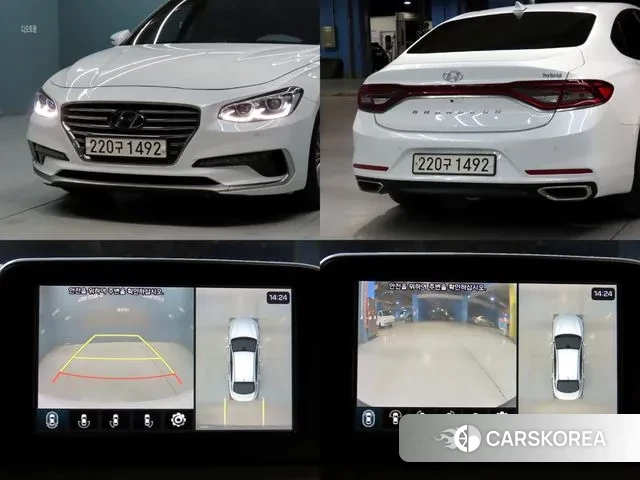Hyundai Grandeur IG Hybrid 2019 Белый из Кореи, фото 6