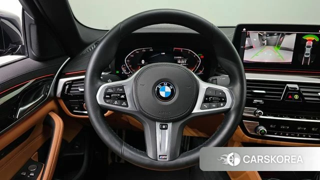 BMW 5 Series (G30) 2022 Синий из Кореи, фото 6