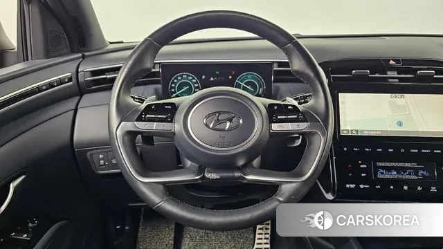 Hyundai Tucson Hybrid (NX4) 2021 Черный из Кореи, фото 6
