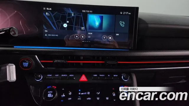 Hyundai Sonata D Edge (DN8) 2023 Черный из Кореи, фото 6