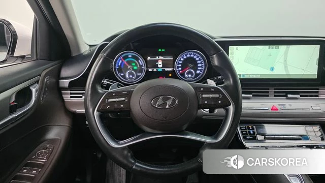 Hyundai The New Grandeur IG Hybrid 2020 Белый из Кореи, фото 6