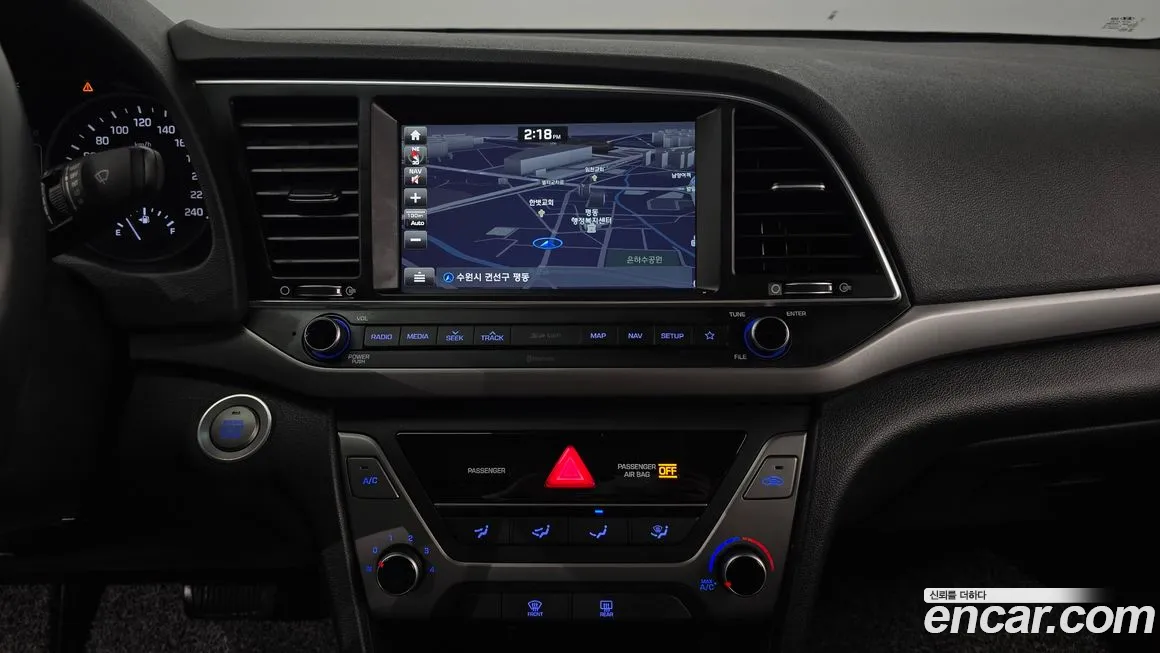 Hyundai Avante AD 2018 Черный из Кореи, фото 6